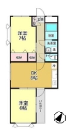 コーラルスターガーデンの物件間取画像